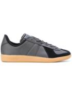 Adidas Adidas Originals Bw Army Suede-trimmed Leather Sneakers - Black
