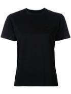 Muveil - Heart Pocket T-shirt - Women - Cotton - 38, Black, Cotton