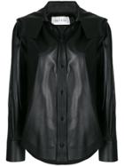 Valentino Hooded Lambskin Jacket - Black
