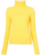 Ralph Lauren Collection Roll Neck Jumper - Yellow & Orange
