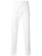 Dsquared2 Slim Tailored Trousers - White