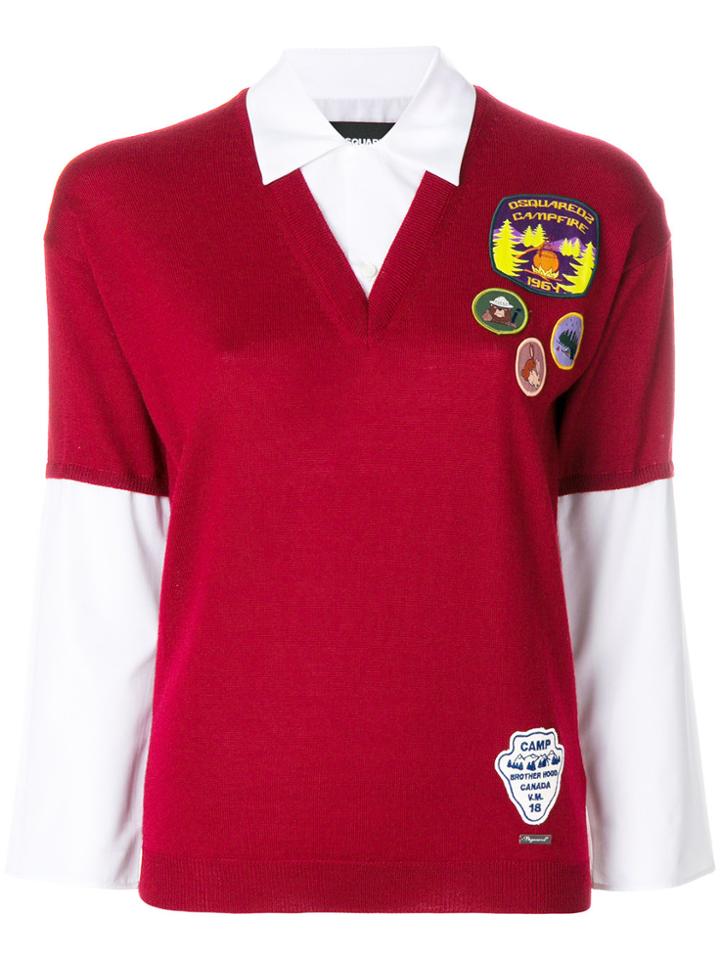 Dsquared2 Faux-layer Jumper