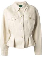 Jean Paul Gaultier Pre-owned Peplum Jacket - Neutrals