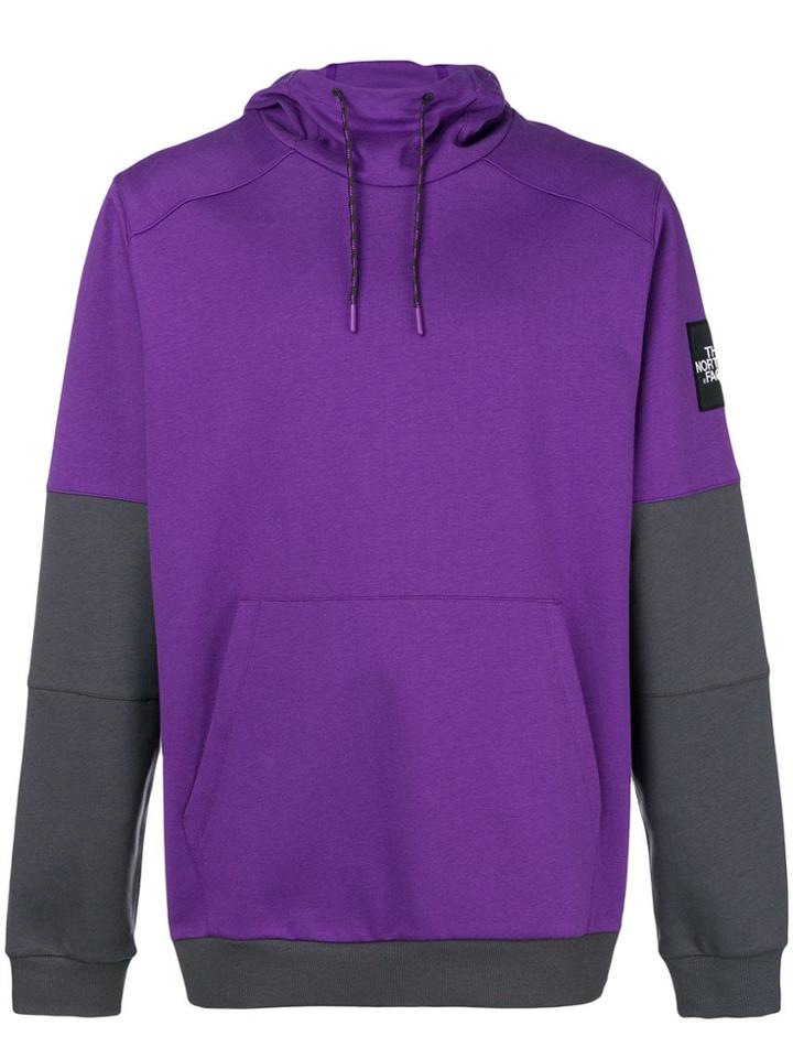 The North Face Colour Block Hoodie - Pink & Purple