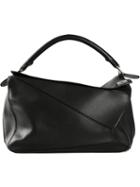 Loewe Large 'puzzle' Bag, Women's, Black, Calf Leather
