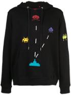 Mostly Heard Rarely Seen 8-bit Invader Hoodie - Black