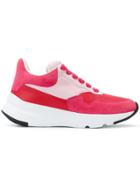 Alexander Mcqueen Colour-block Sneakers - Pink & Purple