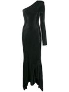 Alexandre Vauthier One-shoulder Crystal Dress - Black