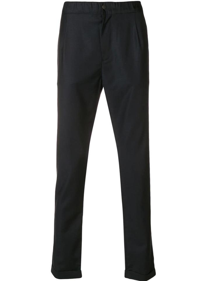 Ps By Paul Smith Elasticated Waist Trousers - Blue