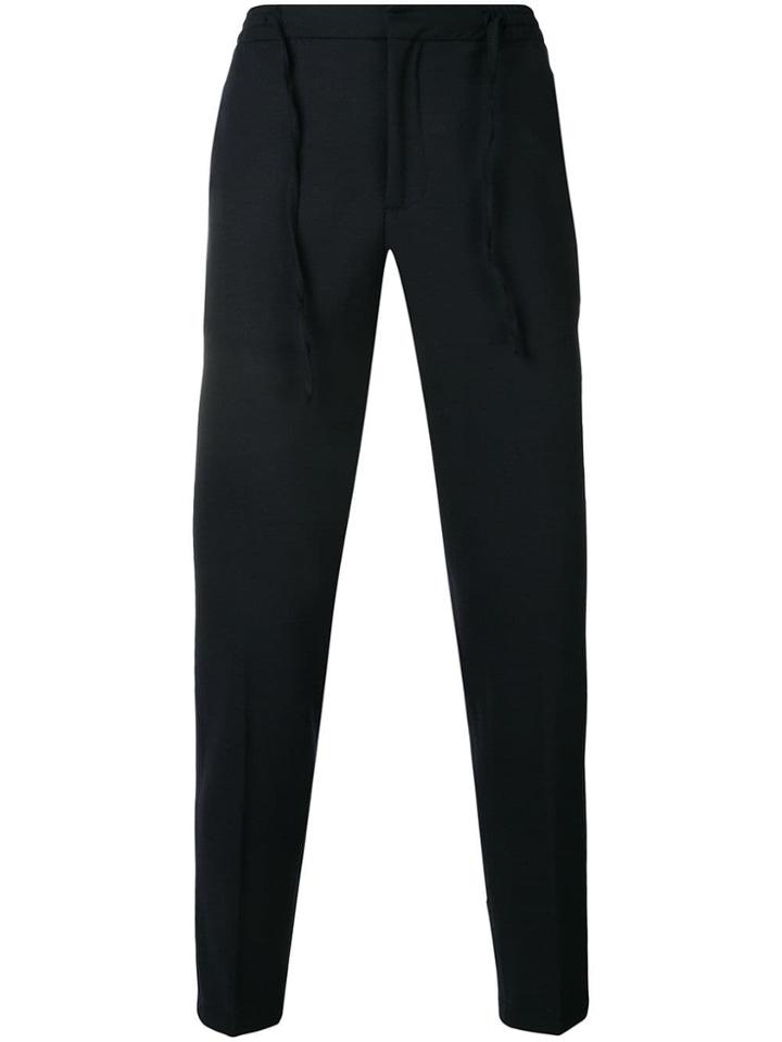 Manuel Ritz Slim-fit Trousers - Blue