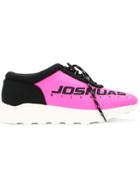 Joshua Sanders Racing Sneakers - Pink & Purple