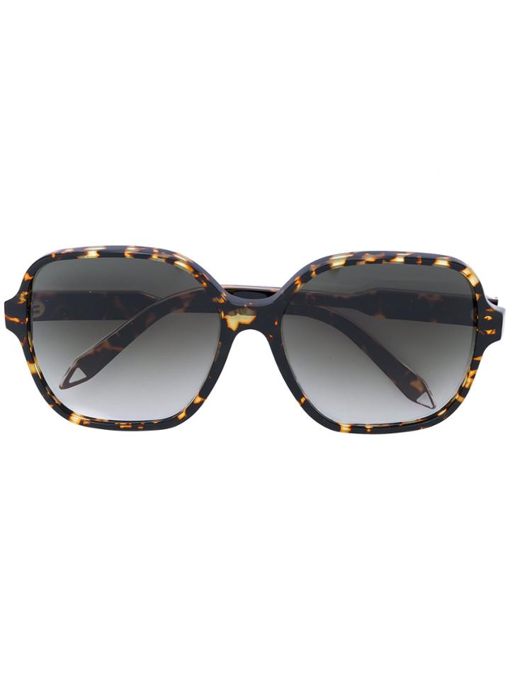 Victoria Beckham Oversized Sunglasses - Brown
