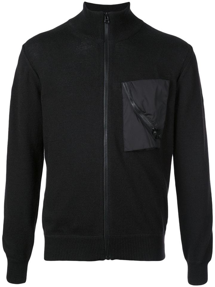 Cp Company Zipped Sweatshirt - Black
