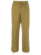 Talie Nk Straight Leg Trousers, Women's, Size: 36, Nude/neutrals, Silk