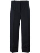 Thom Browne Wide Leg Cropped Pants - Blue
