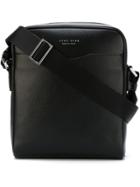 Boss Hugo Boss 'signature Ns Zip' Messenger Bag - Black