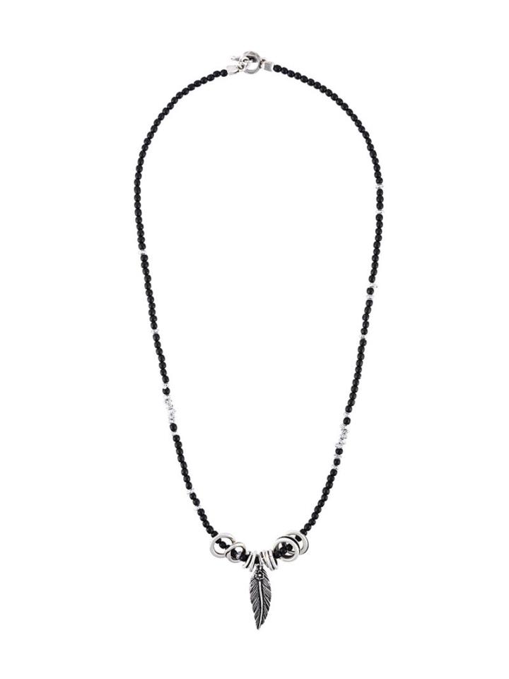 D'amico Feather Pendant Necklace