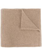 Dell'oglio Cashmere Bicolour Scarf - Neutrals