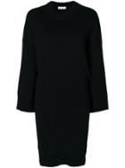 Paco Rabanne Oversized Knitted Dress - Black