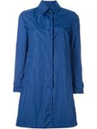 Aspesi Appuntamento Raincoat, Women's, Size: S, Blue, Polyamide