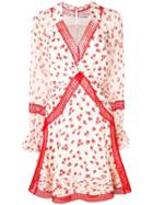 Self-portrait Floral Print Dress - Neutrals