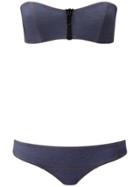 Lisa Marie Fernandez 'lauren' Bikini - Blue