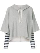 Semicouture Hooded Sweatshirt - Grey