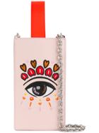 Kenzo Valentine's Day Capsule Eye Phone Shoulder Bag - Pink & Purple