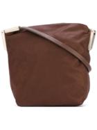Rick Owens 'adri' Crossbody Bag, Women's, Brown, Calf Leather/cotton