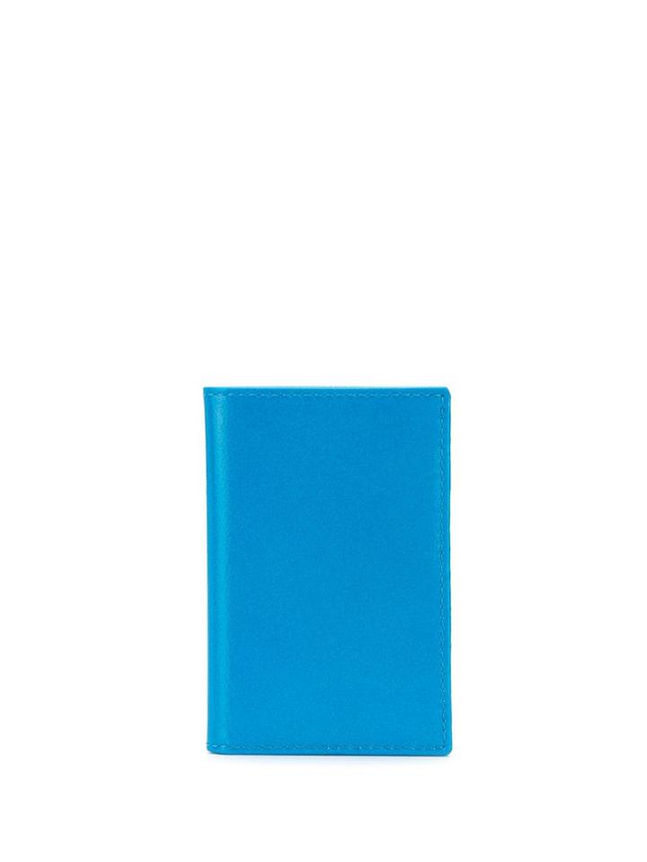 Comme Des Garçons Wallet Super Fluo Bifold Wallet - Blue