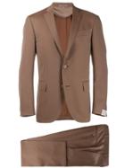 Corneliani Slim Two-piece Suit - Brown