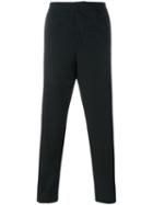 Marni Velcro Cuff Trousers, Men's, Size: 46, Black, Virgin Wool/cotton