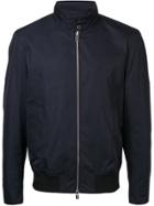 Cerruti 1881 Zipped Bomber Jacket - Black