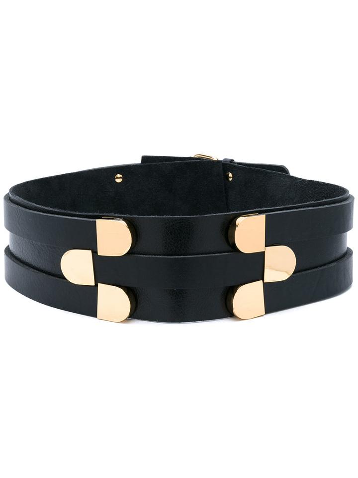 Absidem - Shirley Belt - Women - Leather - S, Black, Leather
