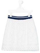 Little Remix Embroidered Skirt, Girl's, Size: 16 Yrs, White