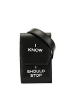 Ports V 'i Know I Should Stop' Wallet - Black