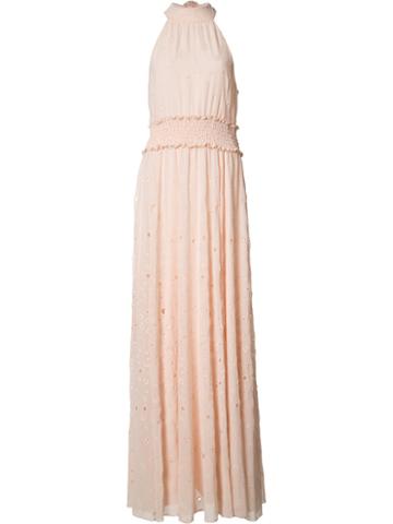 Zac Zac Posen 'calypso' Gown, Women's, Size: 0, Pink/purple, Polyester