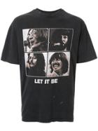 Fake Alpha Pre-owned The Beatles Print T-shirt - Black