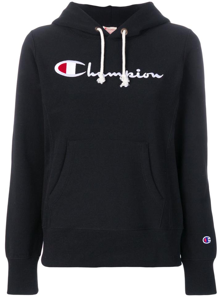 Champion Reverse Weave Hoodie - Black