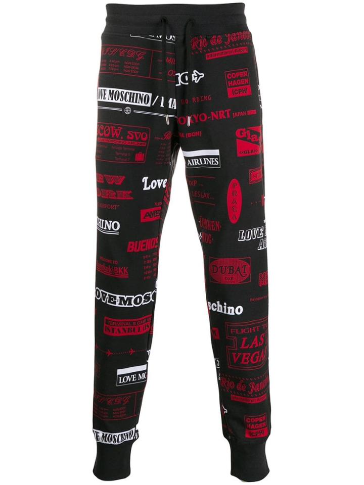 Love Moschino Slim Fit Jeans - Black