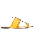 Saint Laurent Saba Sandals - Yellow & Orange