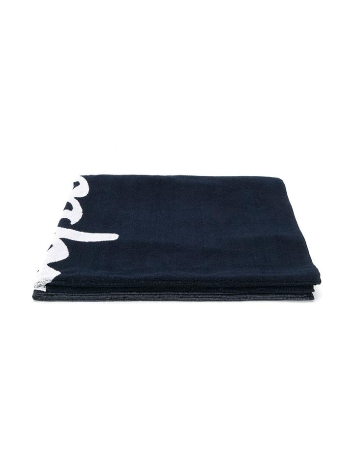 Champion Logo Large Beach Towel - Blue