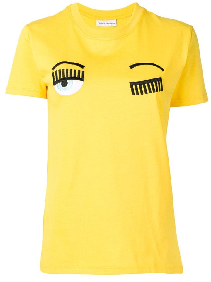 Chiara Ferragni Flirting T-shirt - Yellow