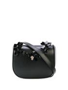 Simone Rocha Floral Embellished Crossbody Bag - Black