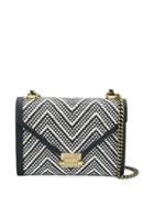 Michael Michael Kors Woven Clutch Bag - Blue