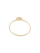 Natasha Collis 18kt Yellow Gold Nugget Stacking Ring
