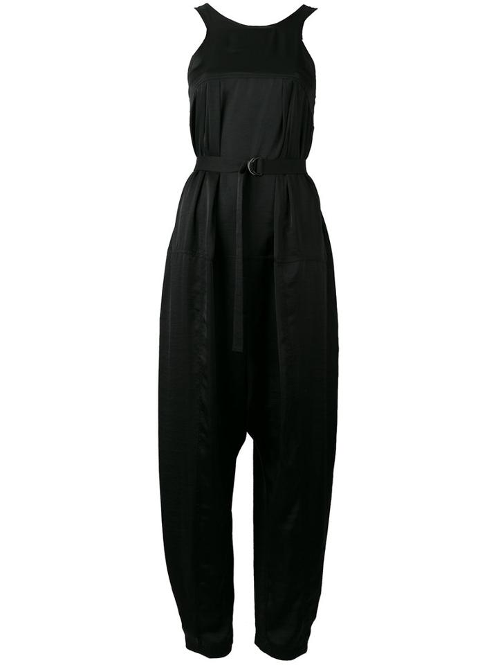 Christian Wijnants - Sleeveless Jumpsuit - Women - Polyester - 36, Women's, Black, Polyester