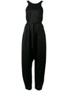 Christian Wijnants - Sleeveless Jumpsuit - Women - Polyester - 36, Women's, Black, Polyester