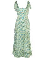 Cinq A Sept Floral Print Perla Dress - Green
