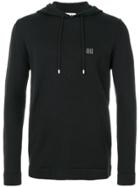 Les Hommes Urban Drawstring Hoodie - Black